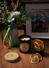 BC Mountain Rain:  wood wick soy candle 8oz