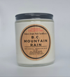 BC Mountain Rain Soy Candle - 8oz