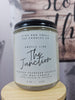 The Junction: roasted espresso scented 8oz soy candle