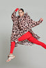 Rain kiss poncho - pink panther