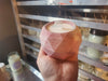 Concrete rose candle