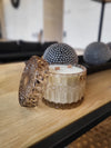 Champagne coloured vintage inspired vessel