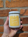 Banana ginger 8oz candle