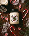Candy Cane Candle - 14oz