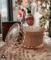 Rose vintage inspired candle